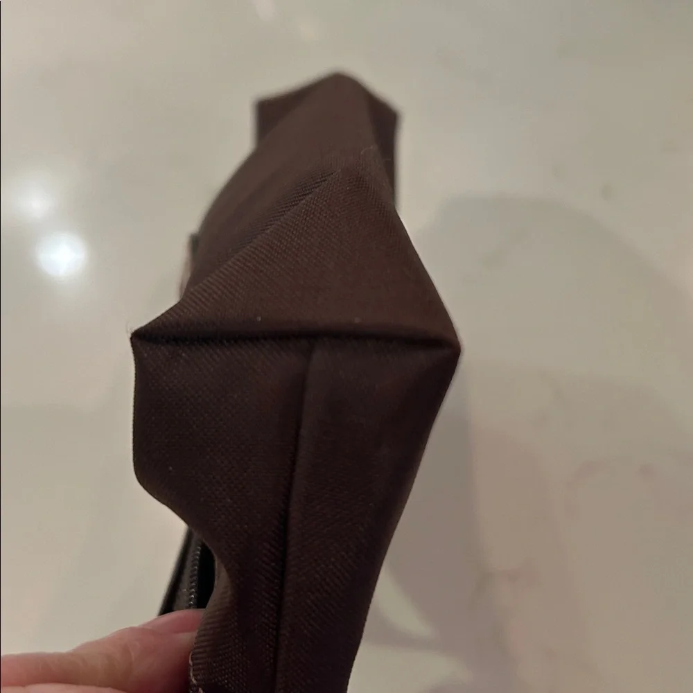 Longchamp Le Pilage Cosmetic Case Pouchette in brown - Picture 6 of 10